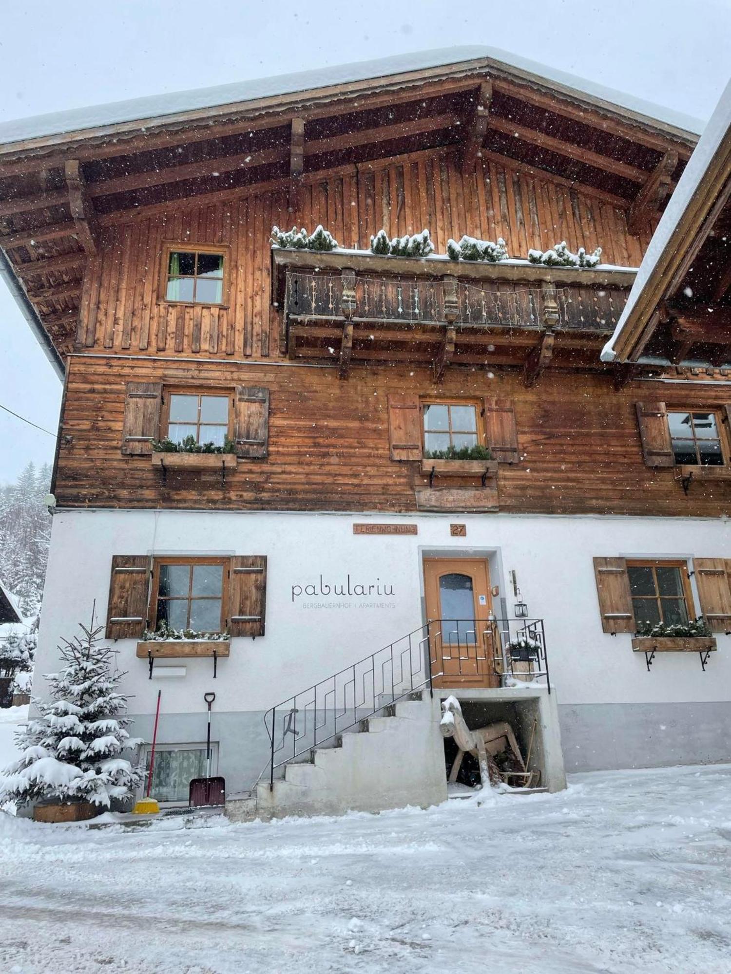 Bergbauernhof Pabulariu Villa Boden Buitenkant foto